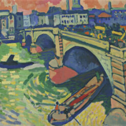 Exquisite Hand-Painted Oil Reproduction of Andre Derain's 'London Bridge' - Dafen Village's Homage to Fauvist Cityscape Art