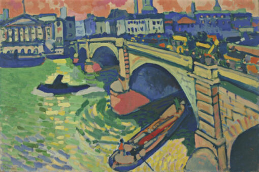 Exquisite Hand-Painted Oil Reproduction of Andre Derain’s ‘London Bridge’ – Dafen Village’s Homage to Fauvist Cityscape Art
