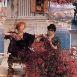 Exquisite Handmade Reproduction of Alma-Tadema's "Love's Jewelled Fetter" - Straight from Dafen Village's Artisans