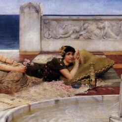 Hand - Painted Oil Painting on Canvas Inspired by Alma - Tadema's Loves Votaries - Direct from Dafen Village Studio