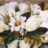 Inspired by Frida Kahlo – Magnolias | Hand-Painted Oil Painting | Mexican Naïve Art Still Life | DaFen Village Studio