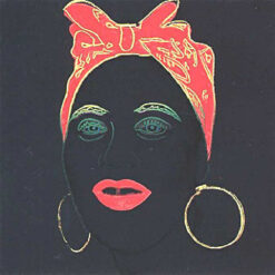 Authentic Andy Warhol 1981 'Mammy' Pop Art Portrait: A Thought-Provoking Exploration of Identity and Culture