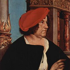 Authentic 'Mayor Jakob Meyer zum Hasen' Inspired Northern Renaissance Style Oil Painting - Hand - painted by Dafen Village Studio