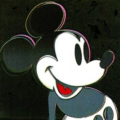Stunning Reproduction of Andy Warhol's 1981 Mickey Mouse Pop Art Design - Perfect for Decorating Modern Spaces