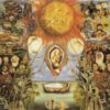 Inspired by Frida Kahlo – Moses | Hand-Painted Oil Painting | Surrealist & Religious Symbolic Art | DaFen Village Studio