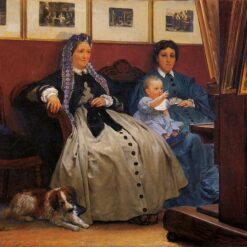 Exquisitely Hand-Painted Oil Artwork Inspired by Sir Lawrence Alma-Tadema's 'My Studio' (1867) - A Charming Romantic Genre Replica from Dafen Village for Art Aficionados and Studio Scene Enthusiasts