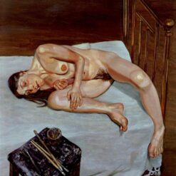 Bespoke "Naked Portrait" Inspired Expressionist Nude Oil Painting by Dafen Village Experts - Custom - Tailored to Your Desires