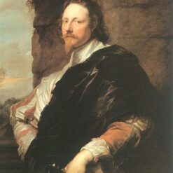 Dafen Village Handmade Replica of Anthony van Dyck's “Nicholas Lanier” - A Baroque Portrait Gem on Oil Canvas