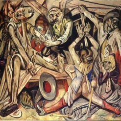 Düsseldorf Museum - Inspired “Night” Reproduction INSPIRED BY Max Beckmann