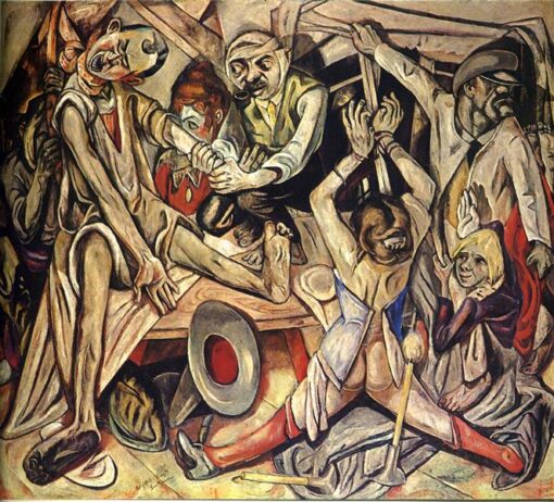 Düsseldorf Museum – Inspired “Night” Reproduction INSPIRED BY Max Beckmann