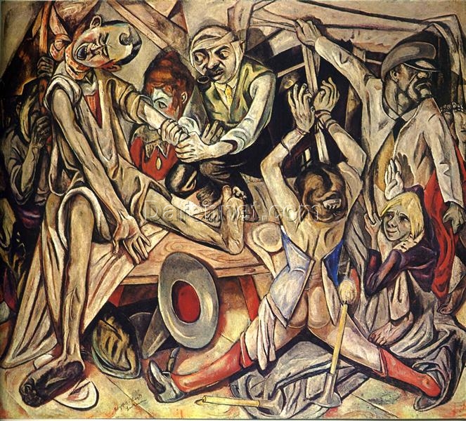 Düsseldorf Museum – Inspired “Night” Reproduction INSPIRED BY Max Beckmann