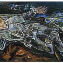 Exquisite Hand-Painted Oil Reproduction of Oskar Kokoschka's 'Knight Errant (Self-Portrait)' - Dafen Village's Homage to Expressionist Self-Expression