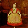 Authentic - Looking Reproduction of John Everett Millais' "The Minuet" (1866) - Oil Painting from Dafen Village Celebrating Romanticism and the Beauty of Dance, Coveted by Art Collectors Searching on Google
