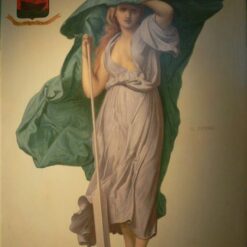 Exquisite 'The Odysseus' INSPIRED BY Jean-Leon Gerome - Hand-painted Oil on Copper from Dafen Village Studio for Collectors of Academicism Mythological Art