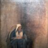 Authentic Hand-painted 'Old Woman with a Pipe (sketch)' INSPIRED BY Jean-Leon Gerome - Academicism Style Oil on Canvas from Dafen Village Studio for Art Enthusiasts and Sketch Lovers
