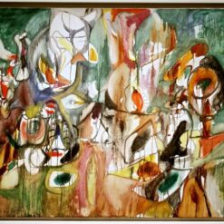Rare Arshile Gorky 1944 ‘One Year the Milkweed’ Abstract Gem – A Collector’s Treasure from the National Gallery