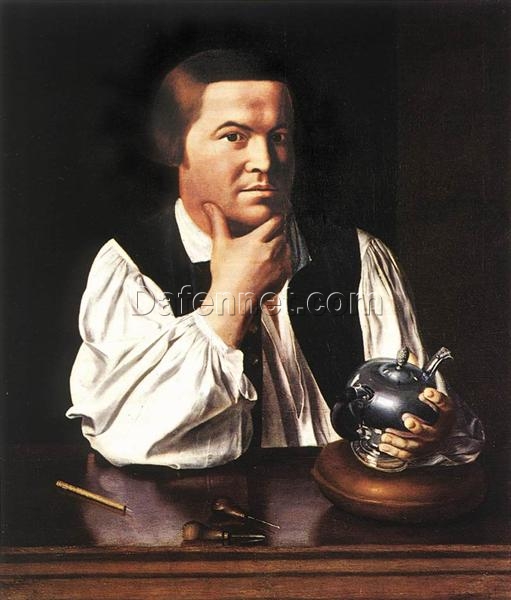 Authentic Dafen Village Reproduction: Paul Revere INSPIRED BY Copley’s 1768 – 1770 Neoclassical Portrait