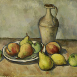 High - Quality Replica of Arshile Gorky's 1926 - 1927 'Pears, Peaches, and Pitcher' Post - Impressionist Oil Painting for Office and Gallery Displays
