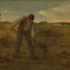 peasand spreading manure 1855