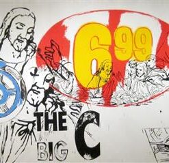 Custom - made 'Last Supper' Pop Art Religious Painting INSPIRED BY Andy Warhol's 1986 Work, Hand - painted in Dafen Village