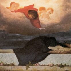 Symbolist Religious Masterpiece-Inspired Oil Painting by Da Fen Village Artists: Arnold Böcklin’s Pietà