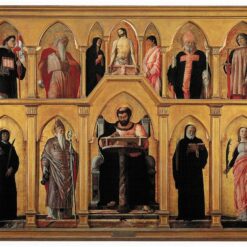 Majestic Hand - Painted Oil Painting Inspired by Andrea Mantegna's "Polyptych of St. Luke" - Dafen Village's Artistic Mastery