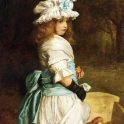 Customizable "Pomona" (1882) Inspired Oil Painting by John Everett Millais - Handmade in Dafen Village, Tailored to Your Decor and Aesthetic Sensibilities, for Shoppers Seeking Personalized Portrait Art on Google