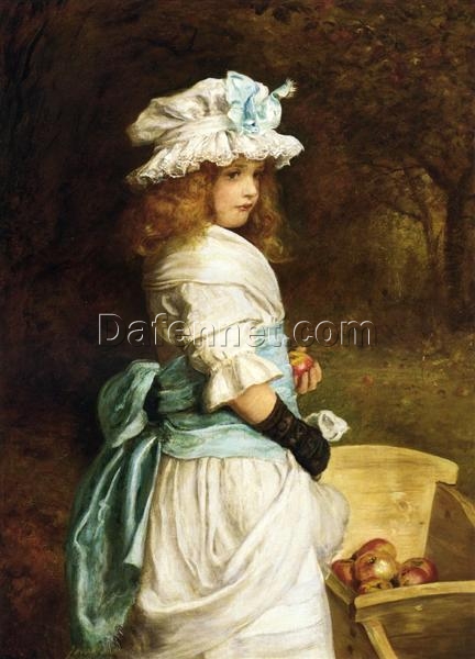 Customizable “Pomona” (1882) Inspired Oil Painting by John Everett Millais – Handmade in Dafen Village, Tailored to Your Decor and Aesthetic Sensibilities, for Shoppers Seeking Personalized Portrait Art on Google