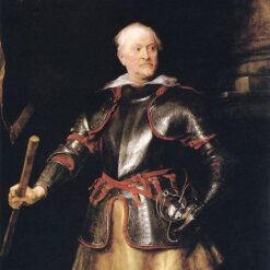 Collector's Gem: Dafen Village's High-Quality “Portrait of a Gentleman” INSPIRED BY Van Dyck's Baroque Portrait Oil Painting