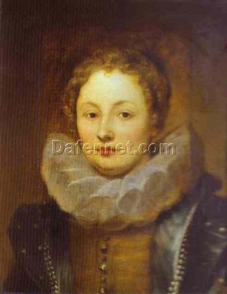 Collector’s Gem: Dafen Village’s High-Quality “Portrait of a Noblewoman” INSPIRED BY Van Dyck’s Baroque Portrait Oil Painting