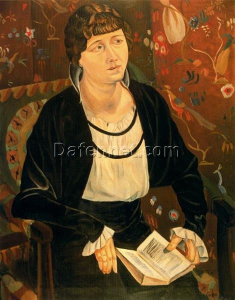1913 ‘Portrait of a Woman’ in the Style of Andre Derain – Handmade Oil Painting from Dafen Village for Discerning Art Collectors