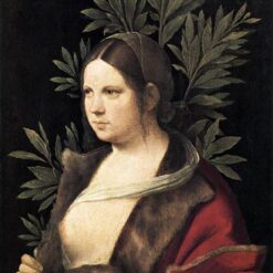 High - Quality Replica of Giorgione's 1506 'Portrait of a Young Woman (Laura)' - High Renaissance Portrait Oil Painting on Canvas by Dafen Village Studio