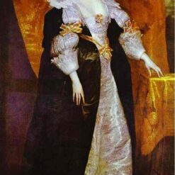 Baroque Mystery - “Portrait of an Unknown Woman” Inspired Oil Canvas Painting by Dafen Village Artists