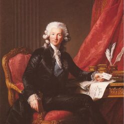 Oil Canvas Reproduction: Portrait of Charles Alexandre de Calonne INSPIRED BY Vigee Le Brun’s 1784 Masterpiece
