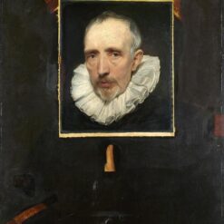 Collector's Treasure: Dafen Village's High-Quality “Portrait of Cornelis van der Geest” INSPIRED BY Van Dyck's Baroque Portrait on Oak