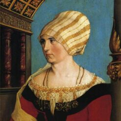 Exquisite 'Portrait of Doprothea Meyer, nee Kannengiesser' Inspired Oil on Panel - Embodying Northern Renaissance Elegance - Dafen Village Studio's Masterpiece