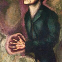 High - Quality Replica of Marcel Duchamp's 1910 'Portrait of Dr. Dumouchel' - Post - Impressionist Portrait Oil Painting on Canvas by Dafen Village Studio
