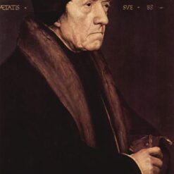 High-quality Replica 'Portrait of Dr. John Chambers' INSPIRED BY Hans Holbein the Younger - Northern Renaissance Oil, Wood & Tempera Painting from Dafen Village for Home and Office Decoration