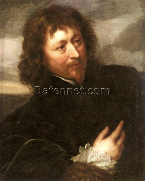 Museum-Quality Reproduction: Portrait of Endymion Porter INSPIRED BY Anthony van Dyck