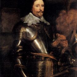 Dafen Village Handmade Replica of Anthony van Dyck's “Portrait Of Frederik Hendrik” - A Baroque Masterpiece on Oil Canvas