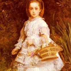 Exquisite Handmade Replica of John Everett Millais' "Portrait Of Gracia Lees" (1875) - Premium Realist Portrait Oil Painting from Dafen Village for Art Connoisseurs Searching for Elegant Portraiture on Google
