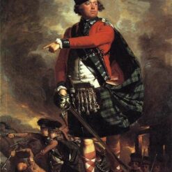 Authentic Handmade Oil Painting of Portrait of Hugh Montgomerie, 12th Earl of Eglinton INSPIRED BY John Singleton Copley’s 1780 Timeless Neoclassical Portrait