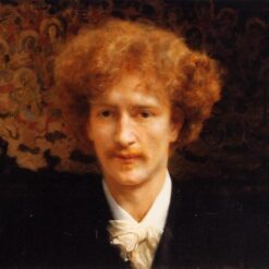 Customizable Oil Portrait Inspired by Alma - Tadema's Portrait of Ignacy Jan Paderewski - Handmade in Dafen Village