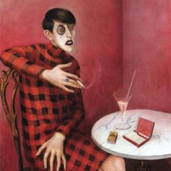 Customizable Reproduction of Otto Dix's "Portrait of the Journalist Sylvia Von Harden" (1926) - Expressionist Portrait on Oil and Tempera on Wood Tailored to Your Space