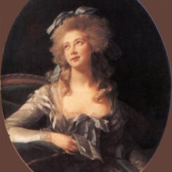 Oil Canvas Reproduction: Portrait of Madame Grand INSPIRED BY Vigee Le Brun’s 1783 Masterpiece