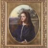 Hand - painted Replica of John Everett Millais' "Portrait of Margaret Fuller Maitland" - Realistic Oil Painting from Dafen Village