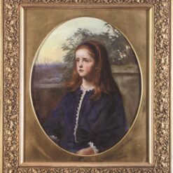 Hand - painted Replica of John Everett Millais' "Portrait of Margaret Fuller Maitland" - Realistic Oil Painting from Dafen Village