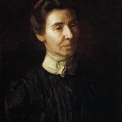 Hand-Painted Replica of Thomas Eakins' "Portrait of Mary Adeline Williams" (1899) - Exquisite Realist Portrait Oil Painting on Canvas from Dafen Village