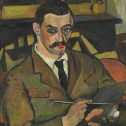 Customizable Oil Painting Inspired by Valadon's "Portrait of Maurice Utrillo" - Dafen Village Studio's Special Offer