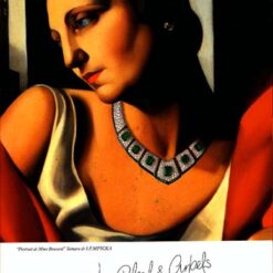 Portrait of Mrs. Boucard" – Tamara de Lempicka Art Deco Portrait Oil Painting